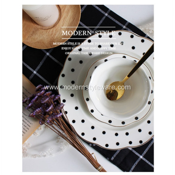 Porcelain Espresso Coffee Cup and Saucer Set